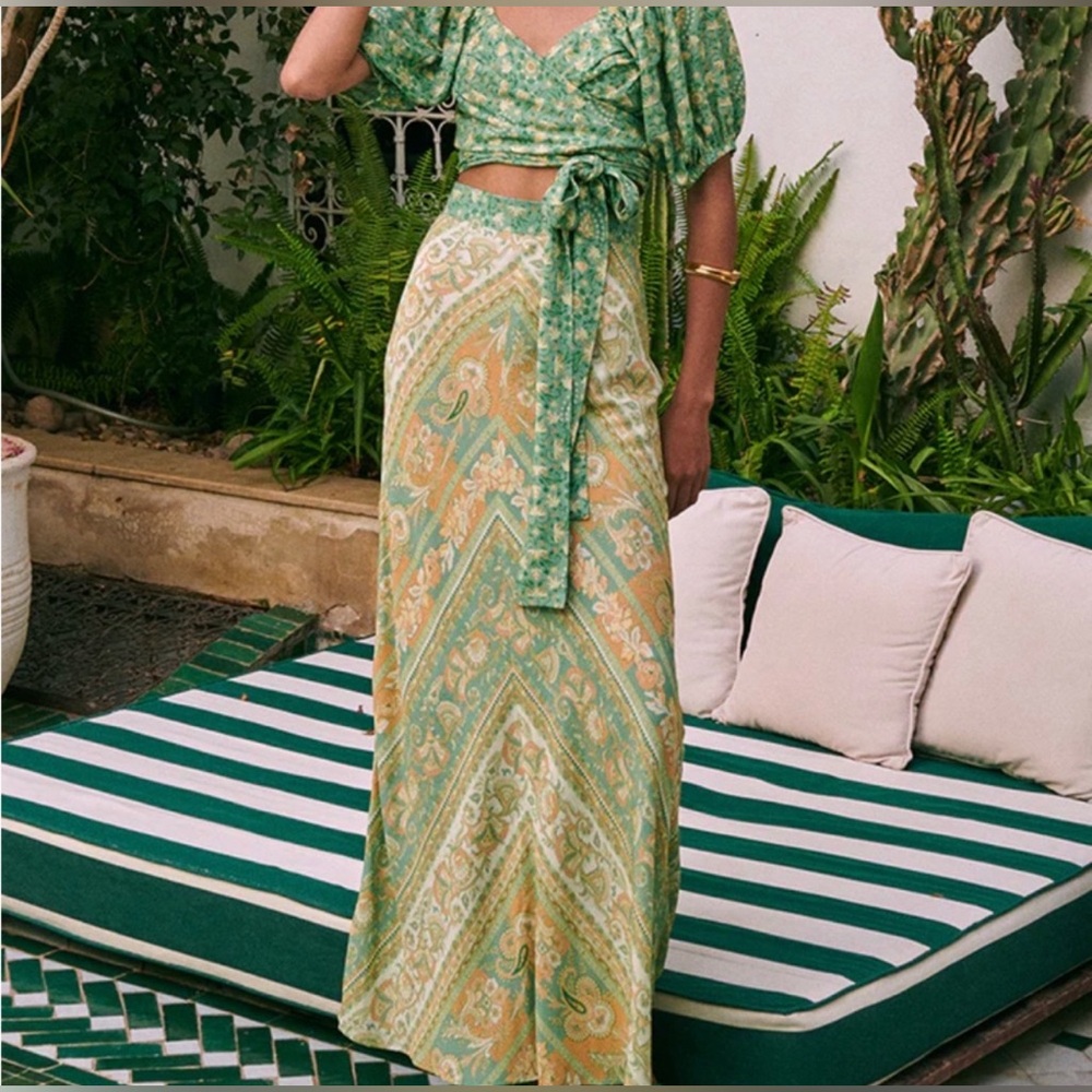 Spell Skirt Madame Peacock Skirt Size S